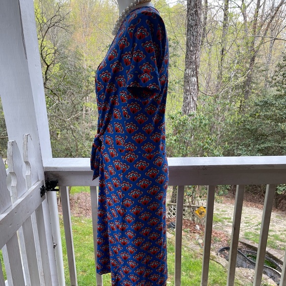 Bakery Ladies Retro Look Floral Dress M FREE SHIP - Picture 3 of 4